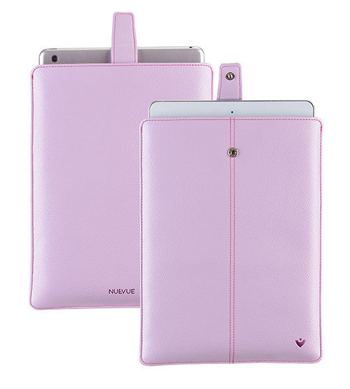 Vegan Faux Leather Case for iPad Air / Pro 9.7, Sugar Purple